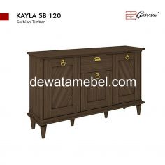 Multipurpose Cabinet  Size 120 - Garvani KAYLA SB 120 / Serbian Timber